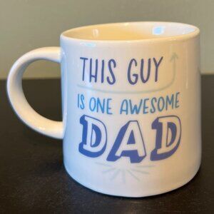 Threshold THIS GUY IS ONE AWESOME DAD Porcelain Coffee Mug ~ Father's Day Gift